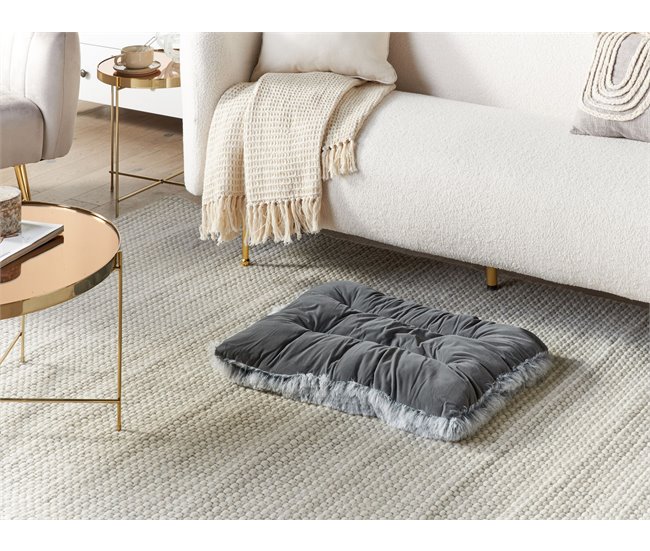 Beliani Cama para mascotas ERGANI Gris