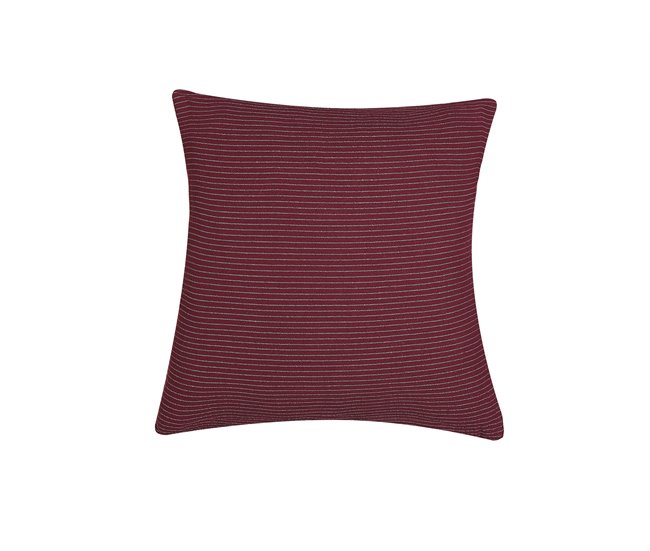 Beliani Cojín decorativo CAMPANULA Rojo