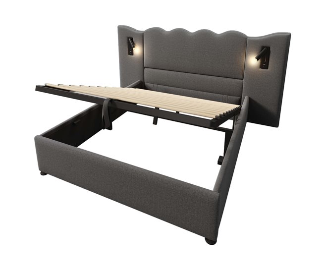 Canapés abatibles Gris