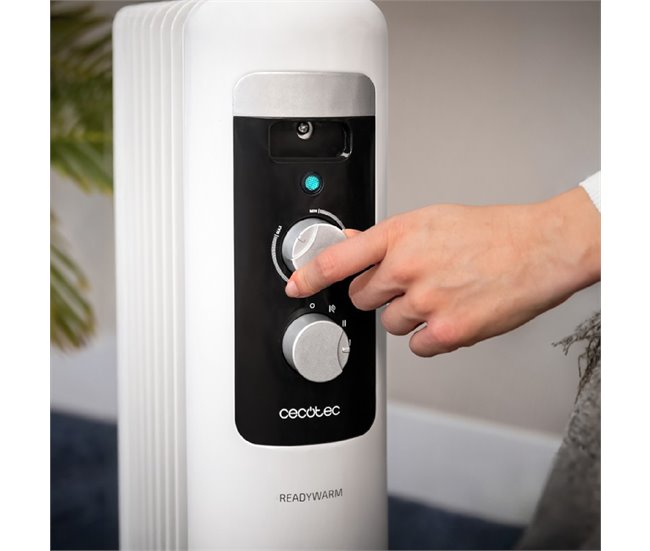 Cecotec Radiador de aceite ReadyWarm 11050 Space Blanco