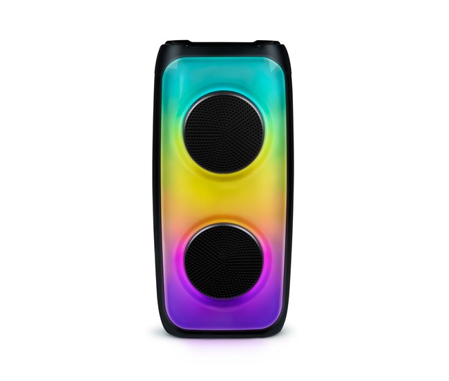 Altavoz inalambrico luminoso Bluetooth Bigben Negro