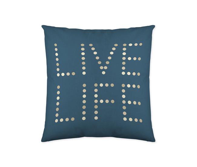 FUNDA DE COJIN VACIO GOLDEN DOTS Estampado