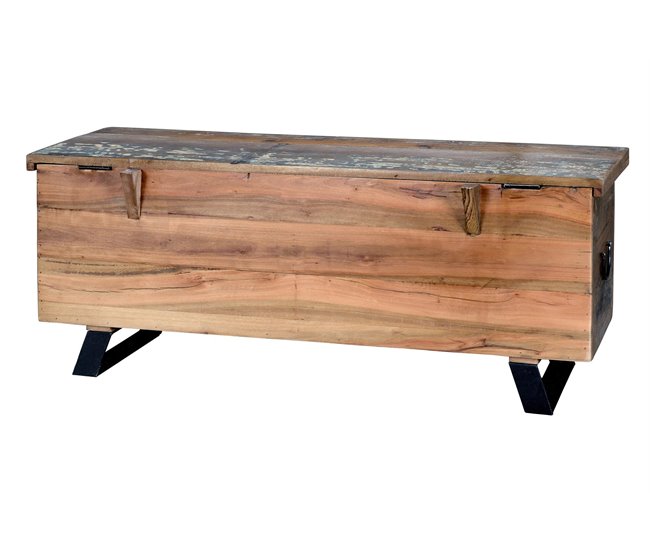 Baúl e clusivo en madera reciclada  .Giner y Colomer Multicolor