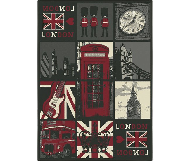 Alfombra polipropileno LONDON 120x170cm 
