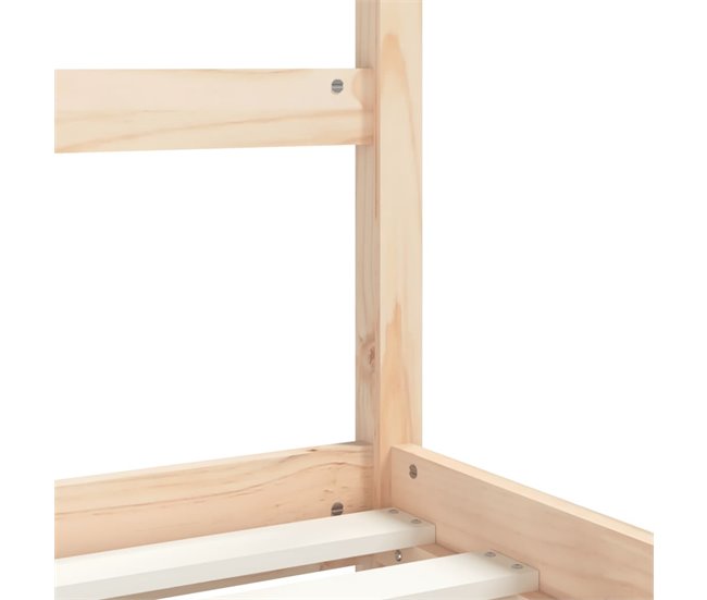 Estructura De Cama Para Niños 206x85 Marron