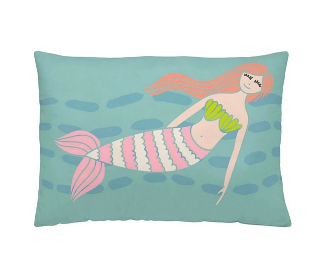 Funda de cojín Mermaids Multicolor