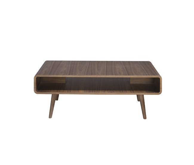 Mesa centro rectangular nogal Nogal