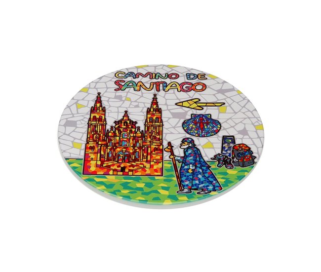 Salvamantel Santiago de compostela Multicolor