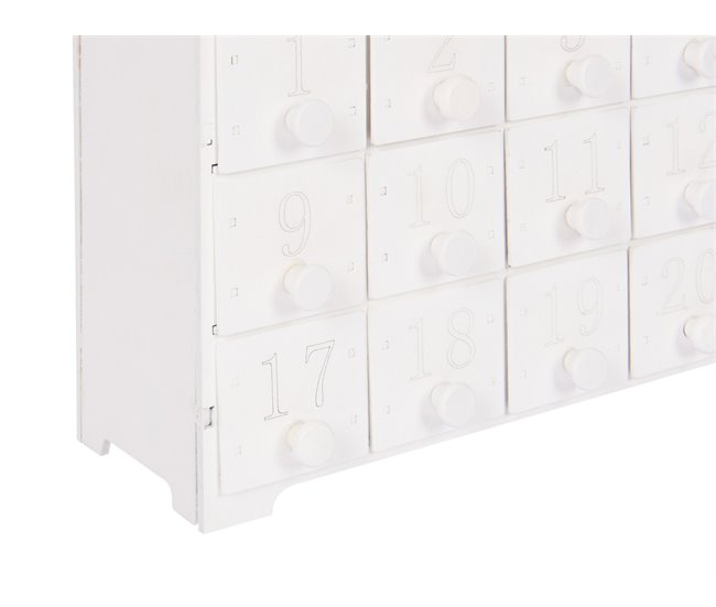 Beliani Figura decorativa MUONIO Blanco