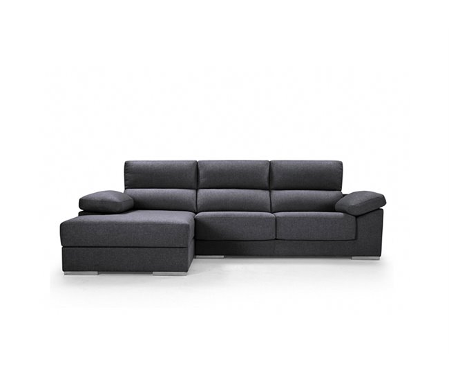 Chaise longue NOEMI Antracita