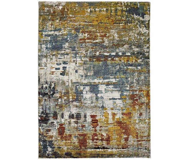 Alfombra abstracta NAIA - ATTICGO 80x150 Multicolor