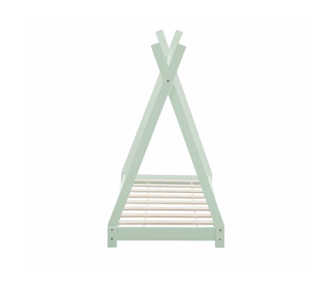 Cama infantil Tipi Tomas 90x190 Verde