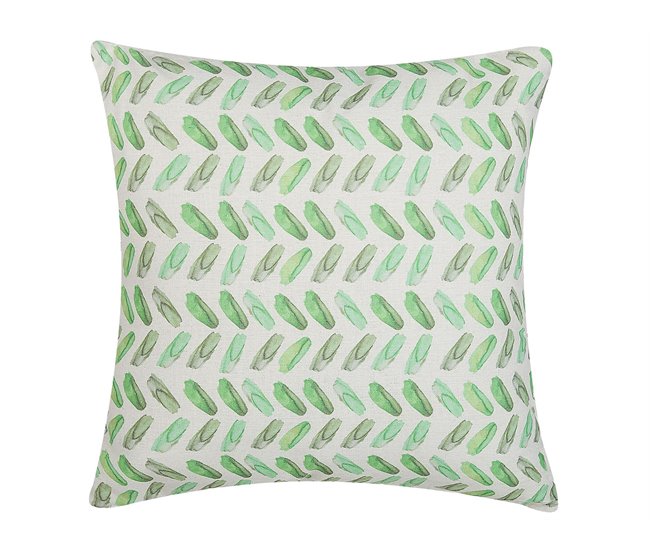 Beliani Cojín decorativo PRUNUS Verde