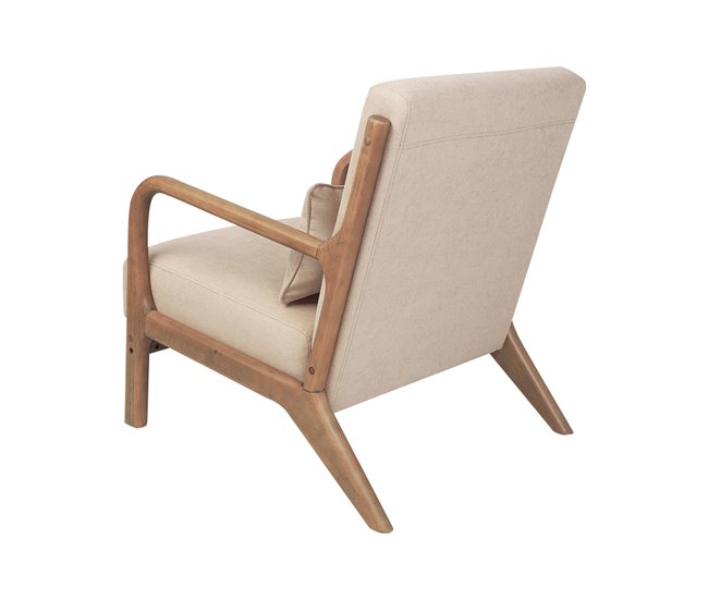Beliani Sillón SKOVDE Beige