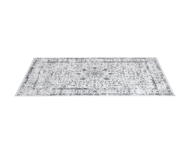 Alfombra de diseño vintage 240x340 Gris