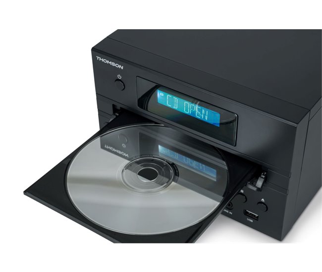 Microcadena Bluetooth Thomson Negro/ Madera