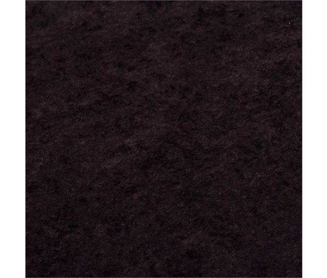 Alfombra redonda lavable y antideslizante Antracita