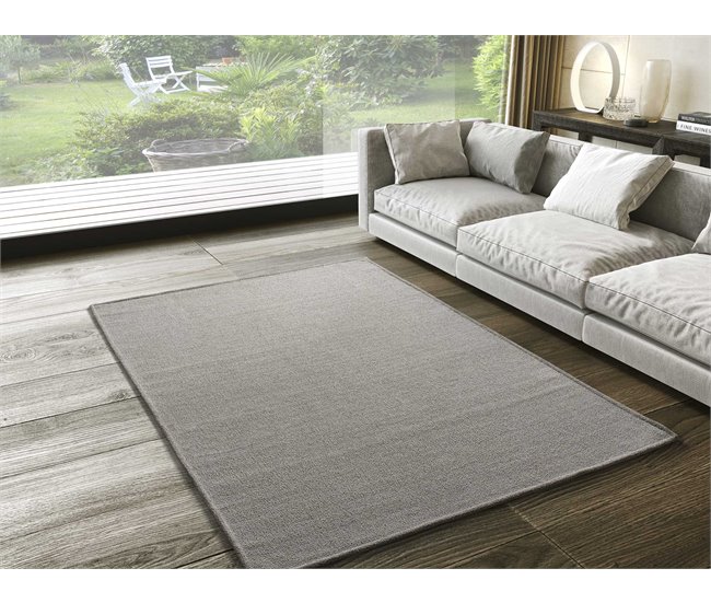 ATTICGO Alfombra lavable diseño neutro Saffi 120x170 Beige