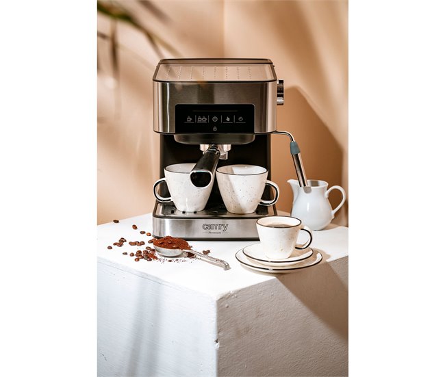 Cafetera Express Camry CR 4410 Plateado