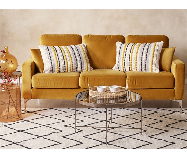 Beliani Cojín decorativo ARDISIA Beige