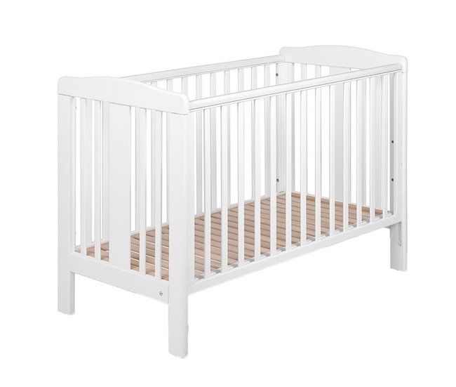 Cuna para bebé YappyQu con base ajustable Blanco