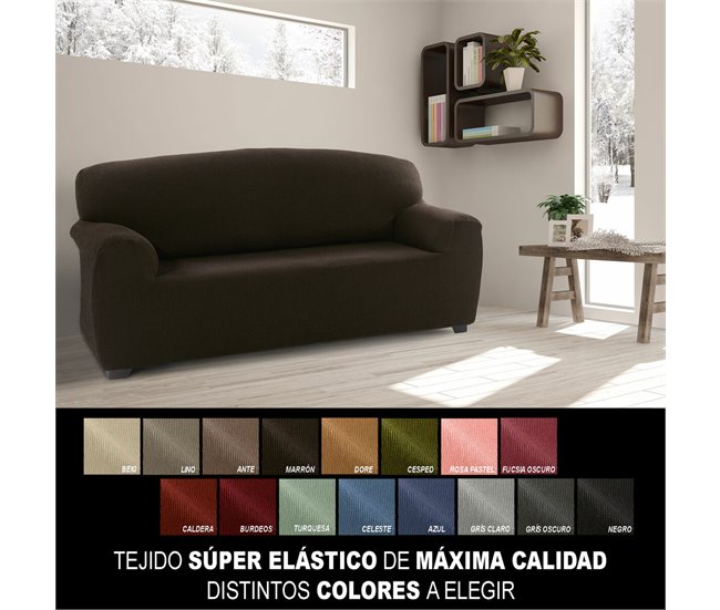 Funda para Sofá Romeo 4 plazas Marron