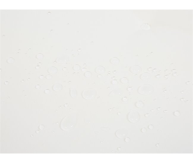 Beliani Cojín de asiento TOSCANA 50x45 Blanco/ Beige
