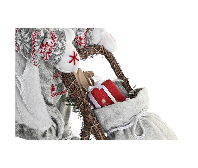Adorno Navideño Gris