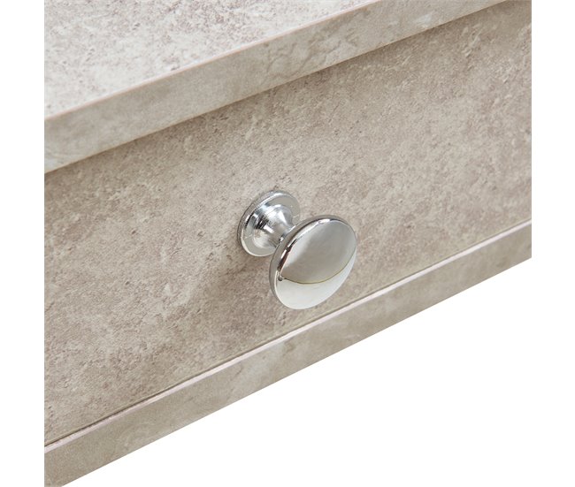 Estantería de pared con 2 cajones Geeste MDF 60 Blanco