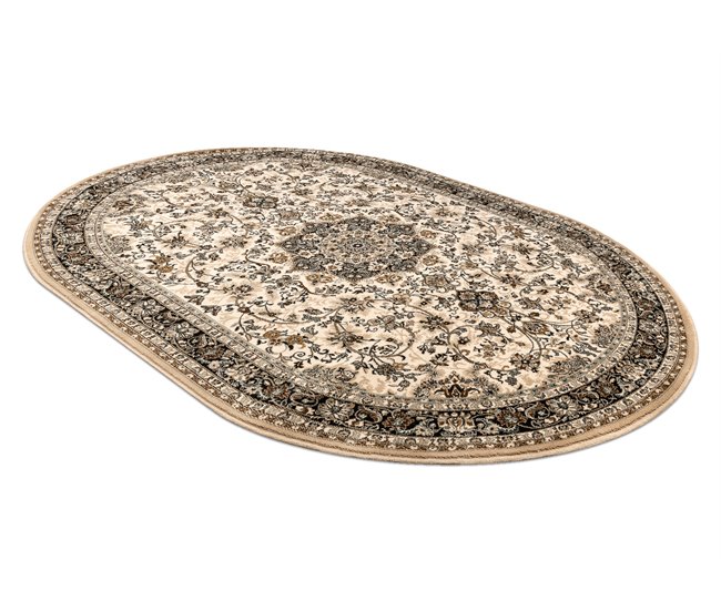 Alfombra de lana POLONIA oval KORDOBA 170x235 Marron