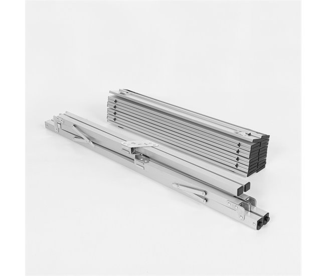 Aktive Mesa plegable camping aluminio antideslizante Gris