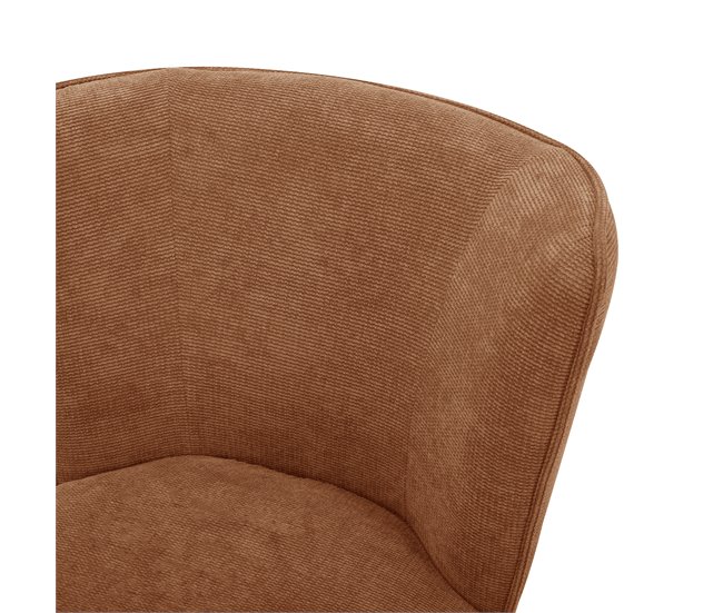 Sillón decorativo NINA Terracota