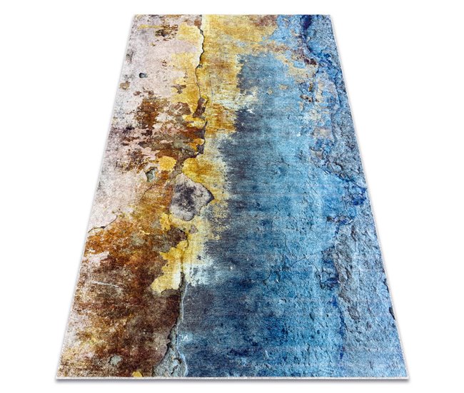 Alfombra lavable MIRO 51709.803 Abstracción 160x220 Azul