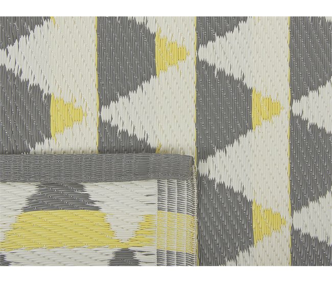 Beliani Alfombra de pelo corto HISAR 60x105 Gris