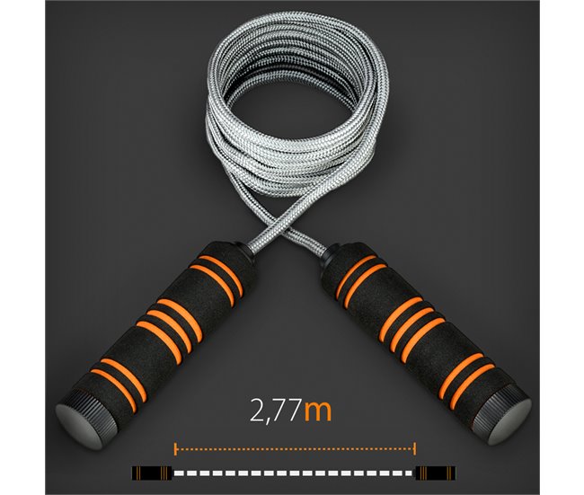 Comba de saltar Antideslizante PREMIUM 2.7M ajustable Fitness Gridinlux Multicolor