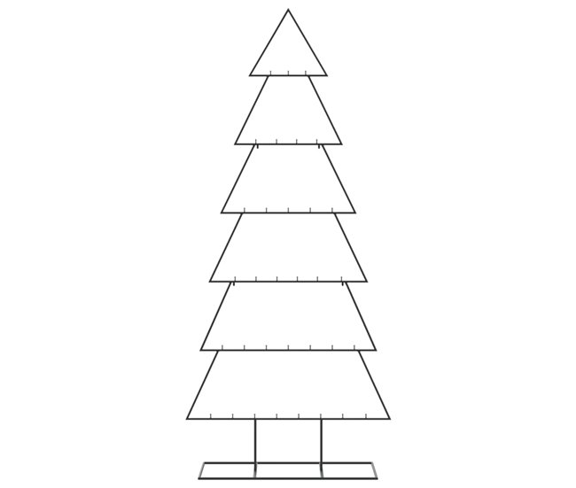 Árbol Navidad - Árbol navideño Negro