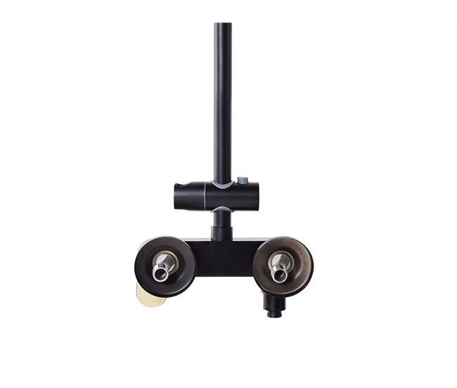 Columna de ducha GURARA 23x36 Negro/ Crema
