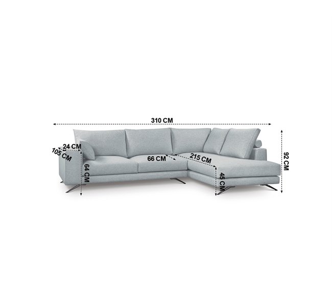 Rinconera MERCURY Azul