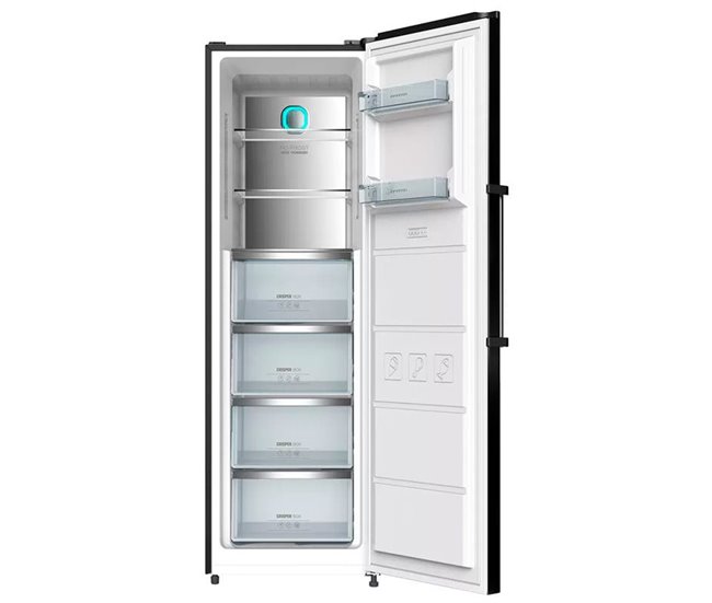 Congelador vertical Infiniton CV-19DST Negro