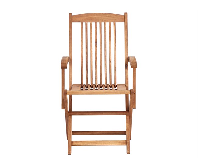 Beliani Conjunto de comedor MAUI II Madera Clara