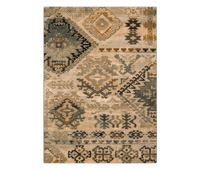 Alfombra de lana POLONIA Bali oriental Étnico 235x350 Verde