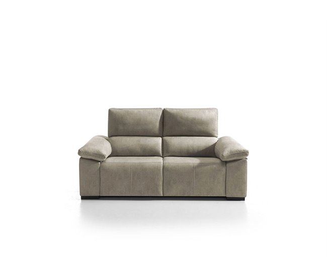 Sofá 3 plazas relax eléctrico BALTIA beige Beige