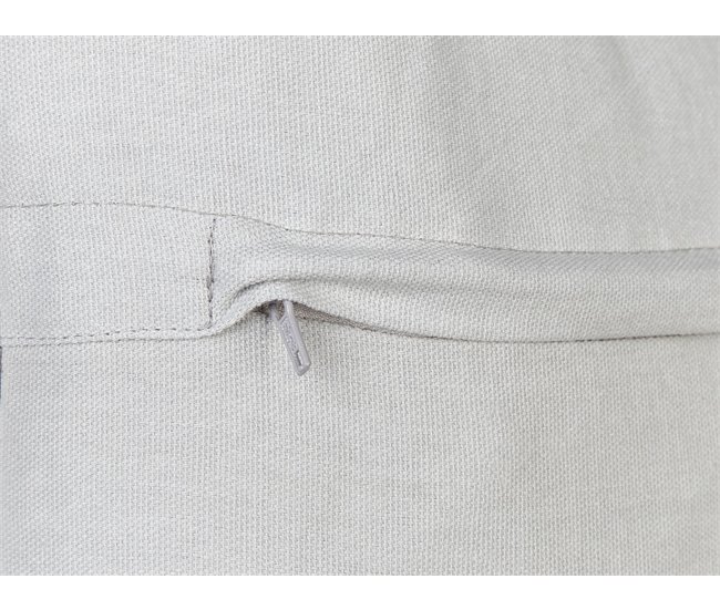 Beliani Cojín decorativo OCOTEA Gris
