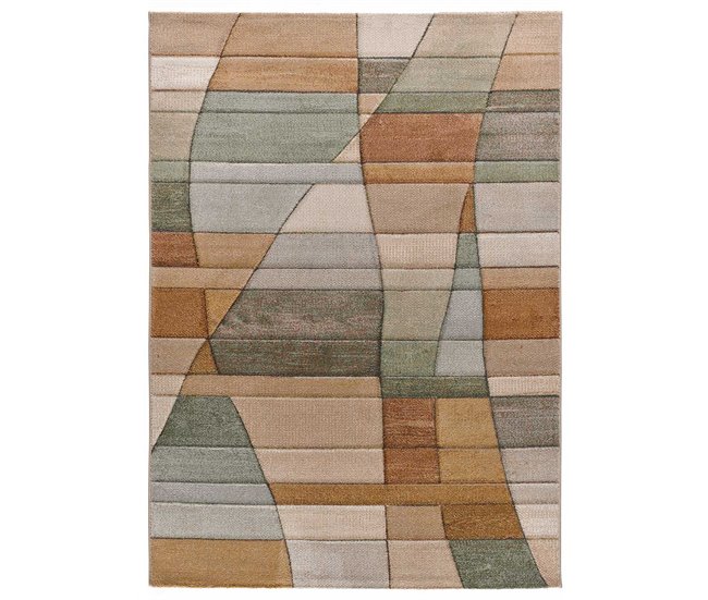 Alfombra abstracta SORA - ATTICGO 160x230 Multicolor