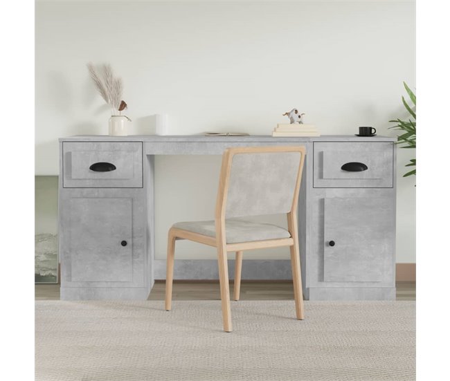 Escritorio - Mesa de Ordenador 154x50 Blanco