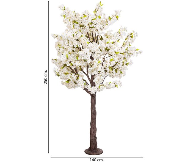 Árbol cerezo decoración Blanco