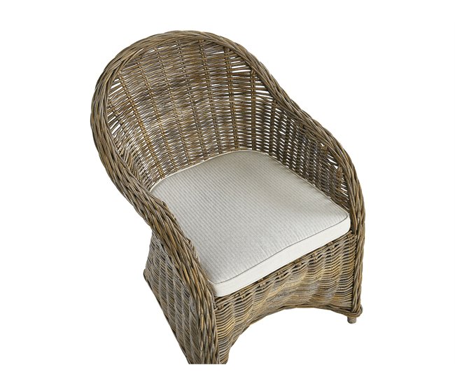 Beliani Conjunto de comedor SUSUA/OLBIA Natural