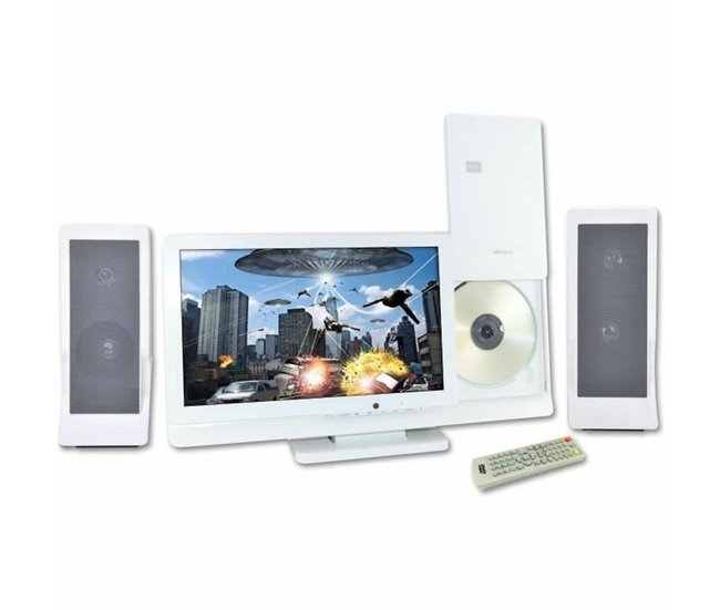 Microcadena de Música CH43-DVD Blanco