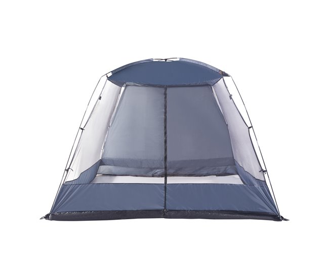 Carpa de jardín Beekdaelen poliéster [pro.tec] 305x305 Gris