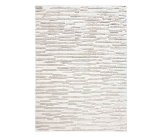 Alfombra SANTO sisal 58394 Olas 120x170 Crema